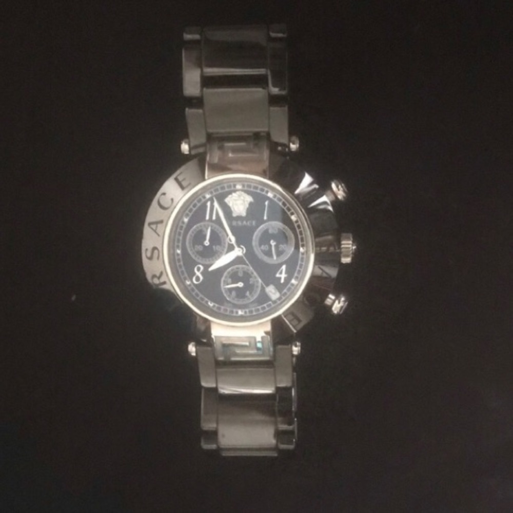 Women’s Black Versace Watch